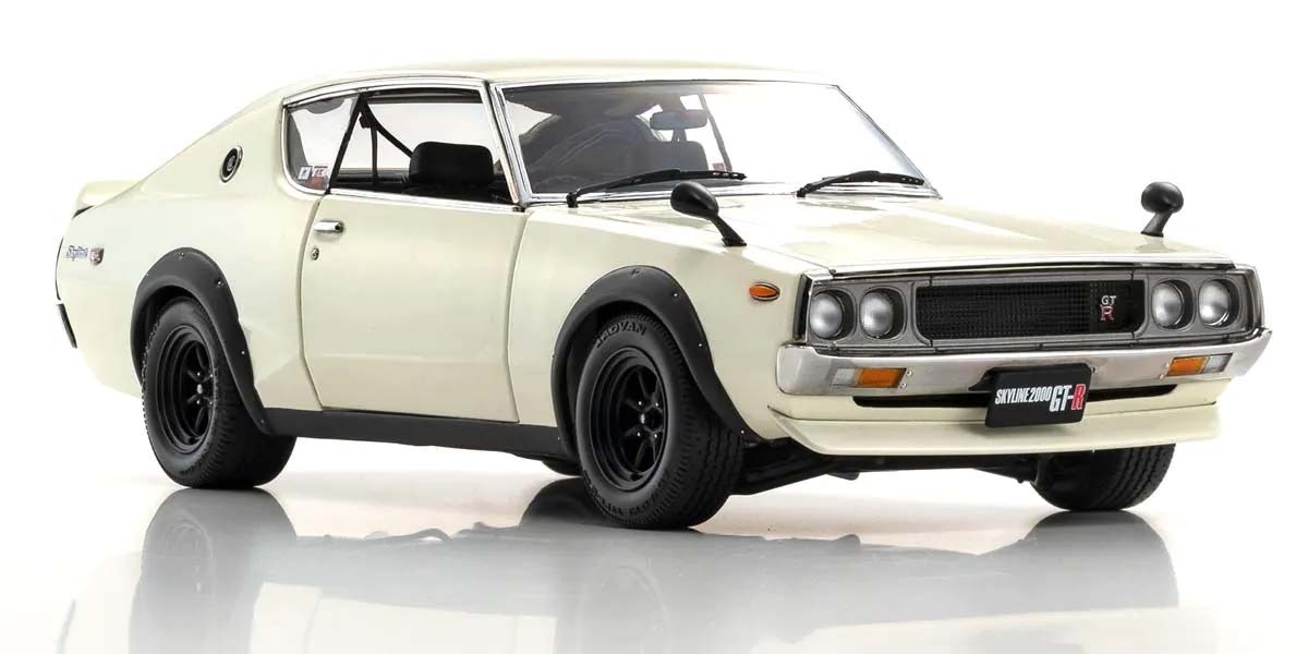 Kyosho 1:18 Nissan Skyline 2000 GT-R (KPGC110) 1973 White 08255W - Abbildung 2