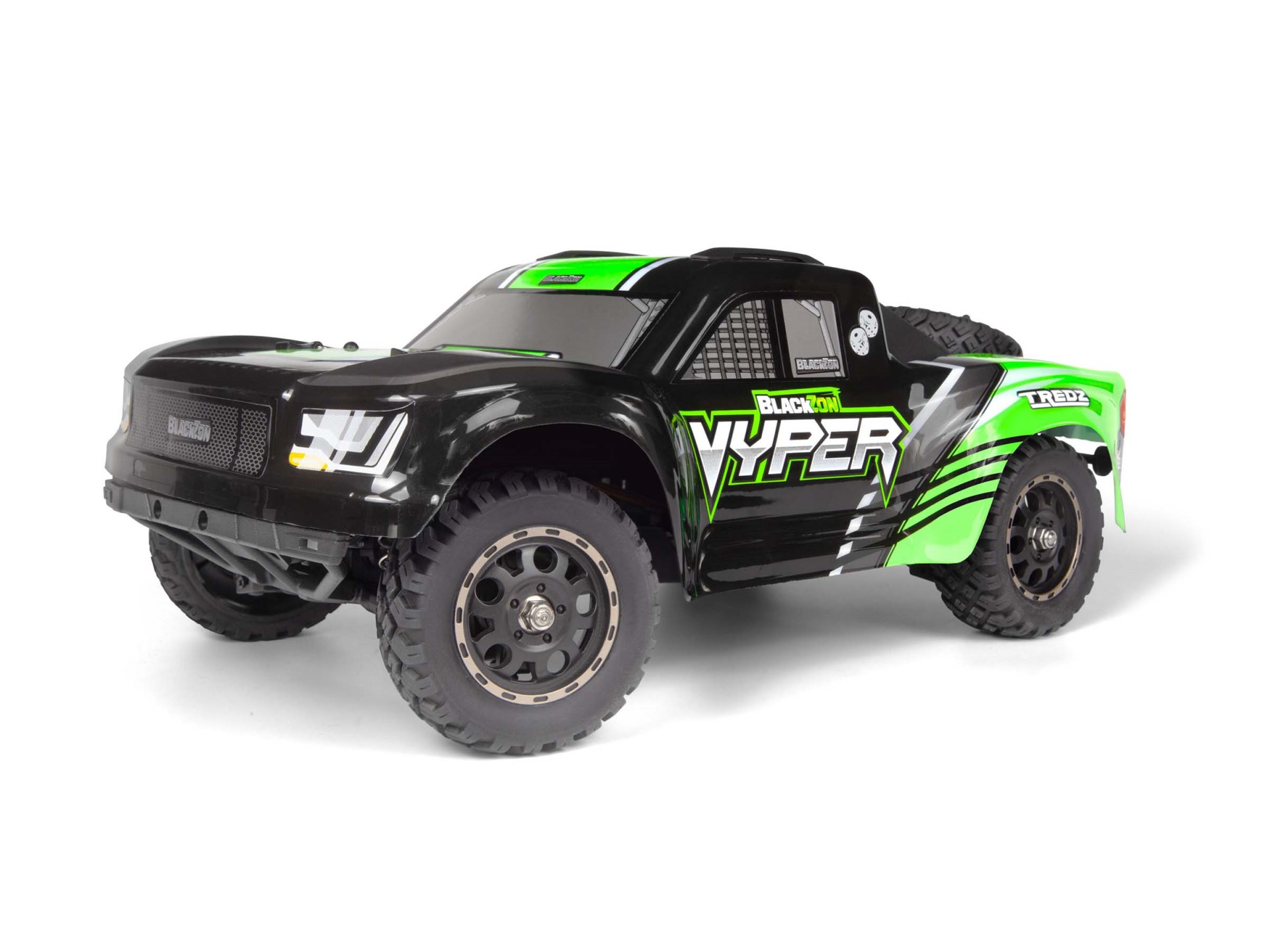 BLACKZON Viper SC 1/16 4WD Short Course Truck Grün 540273 - Abbildung 1