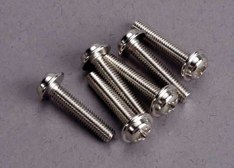 Traxxas Schrauben, 3x15mm WASHERHEAD MACH 3187