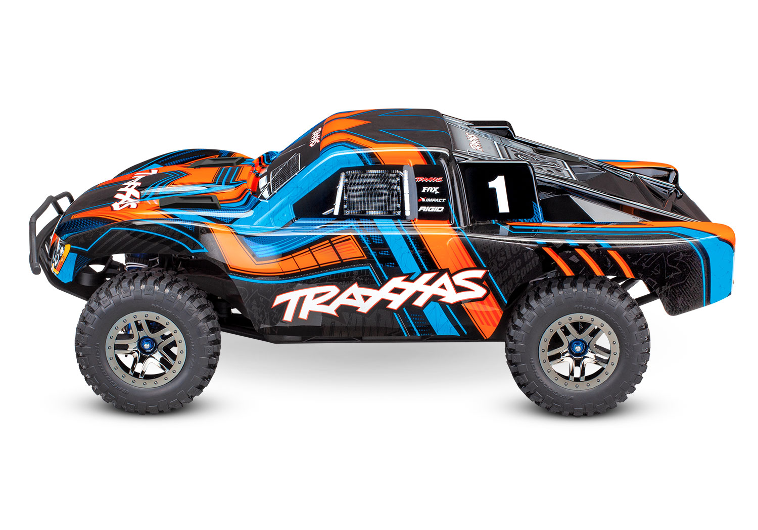 Traxxas Slash 4x4 Clipless VXL Ultimate orange 1/10 SC RTR ohne Akku und Ladegerät 68277-4 - Abbildung 4