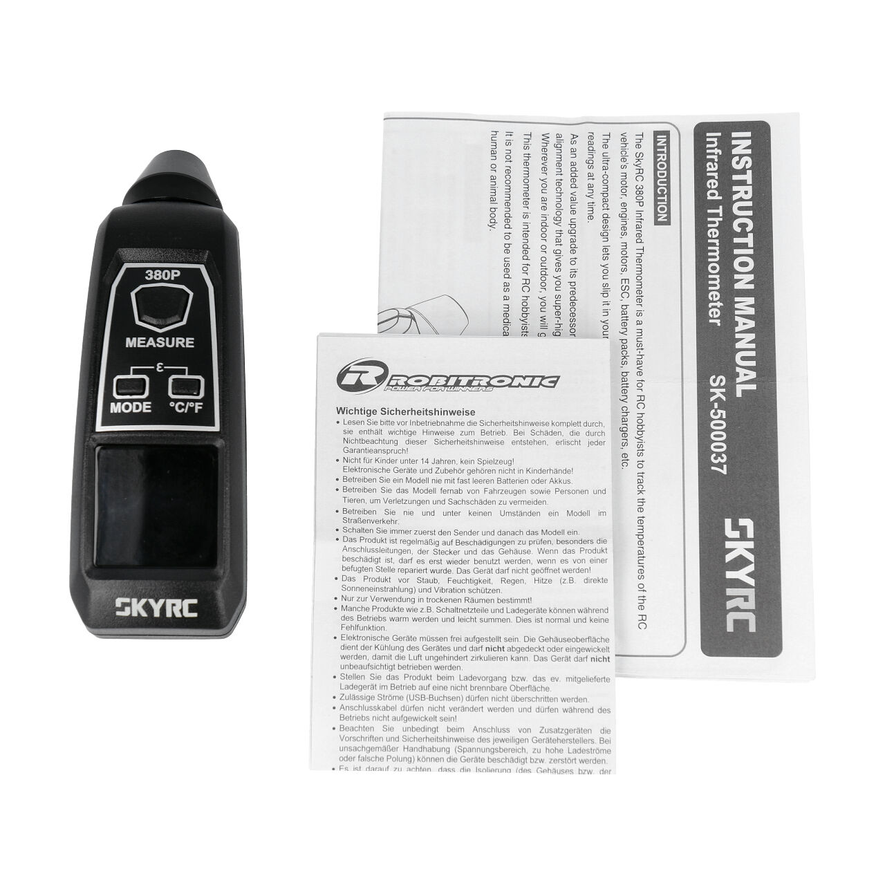 SkyRC Infrarot Thermometer ITP380 SK-500037-01