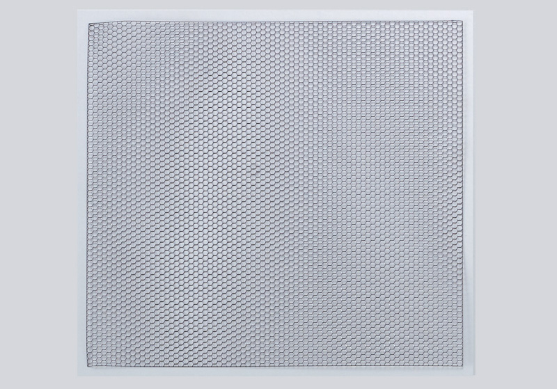KB48122 Edelstahl Platte / Gitter Type Hexagon
