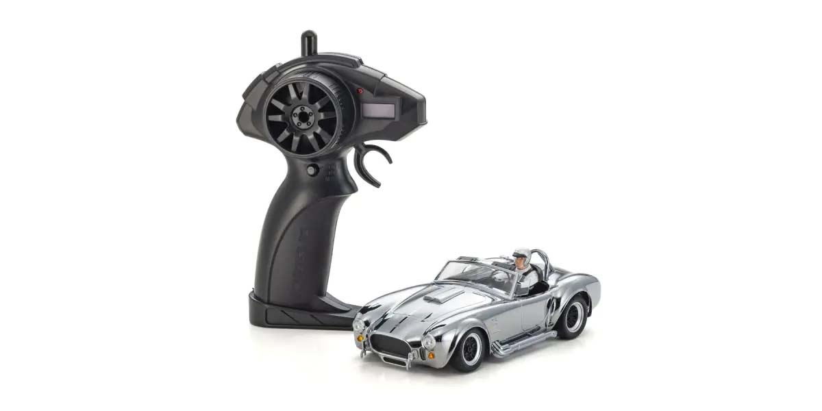 Kyosho First Mini-Z 1:28 Shelby Cobra 427 S/C Chrome 66610C
