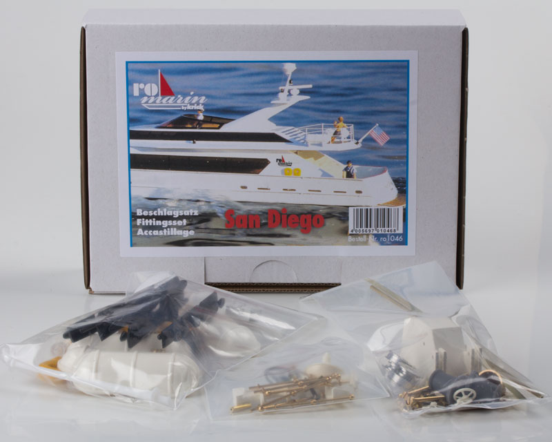 ROMARIN Beschlagsatz San Diego RO1046