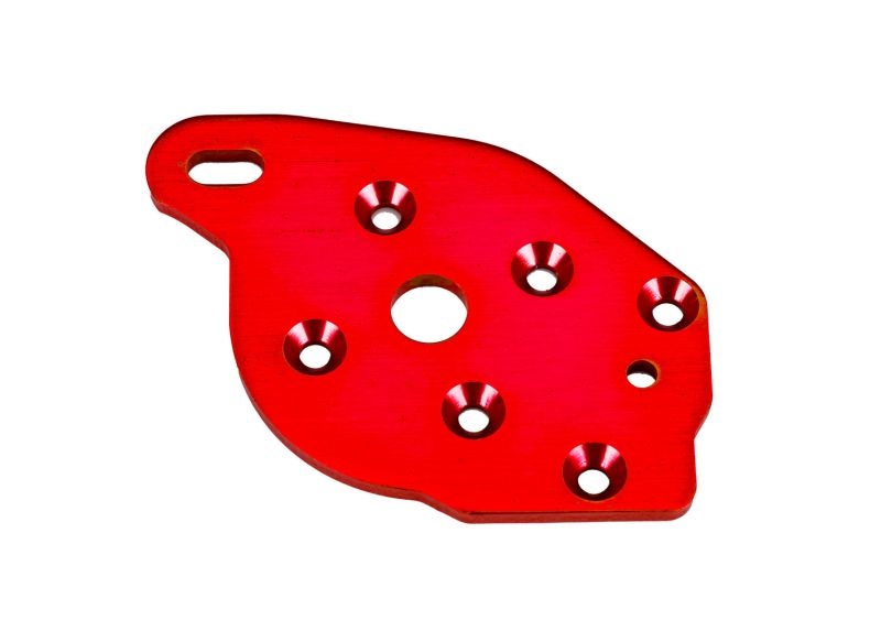 Traxxas Motorplatte Alu rot Maxx Slash, Maxx 10259-RED