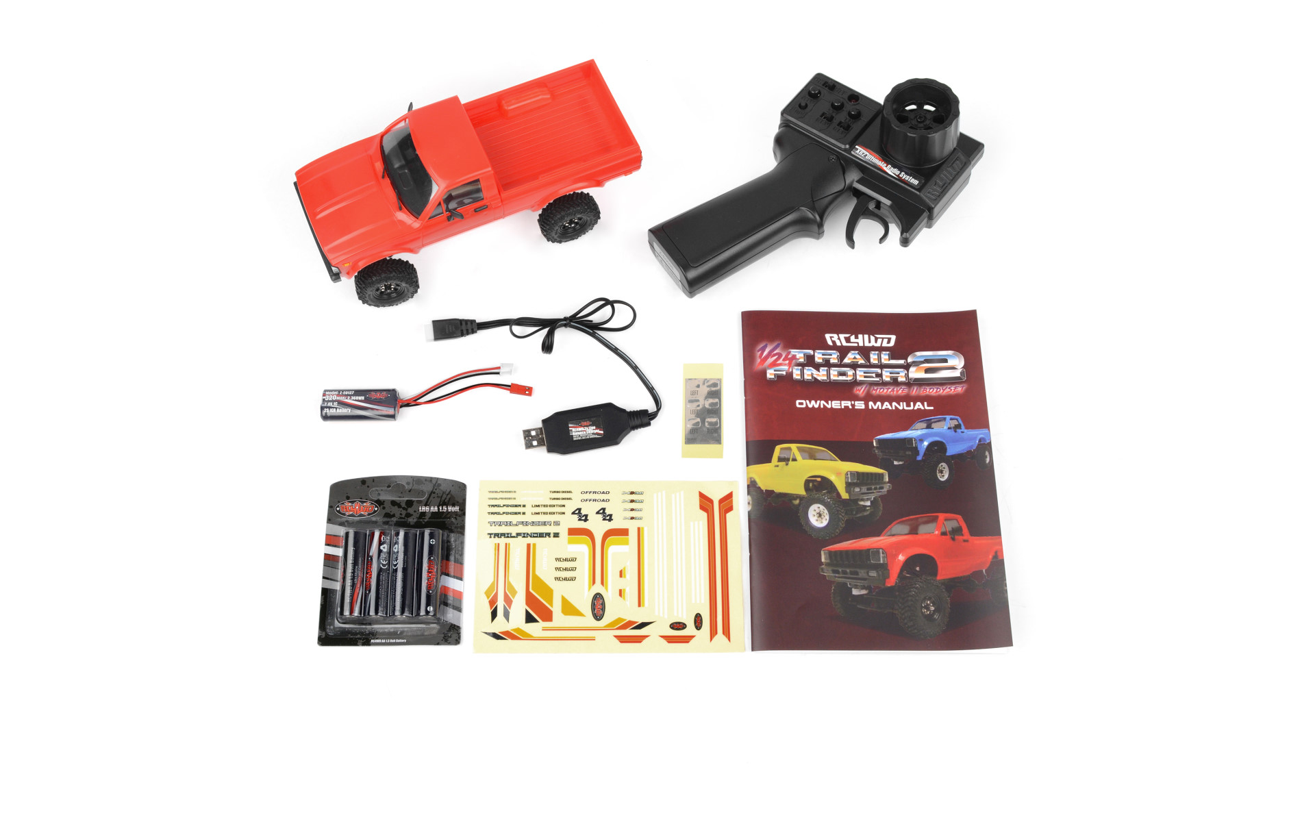 RC4WD 1/24 Trail Finder 2 RTR w/ Mojave II Hard Body Set Z-RTR0053