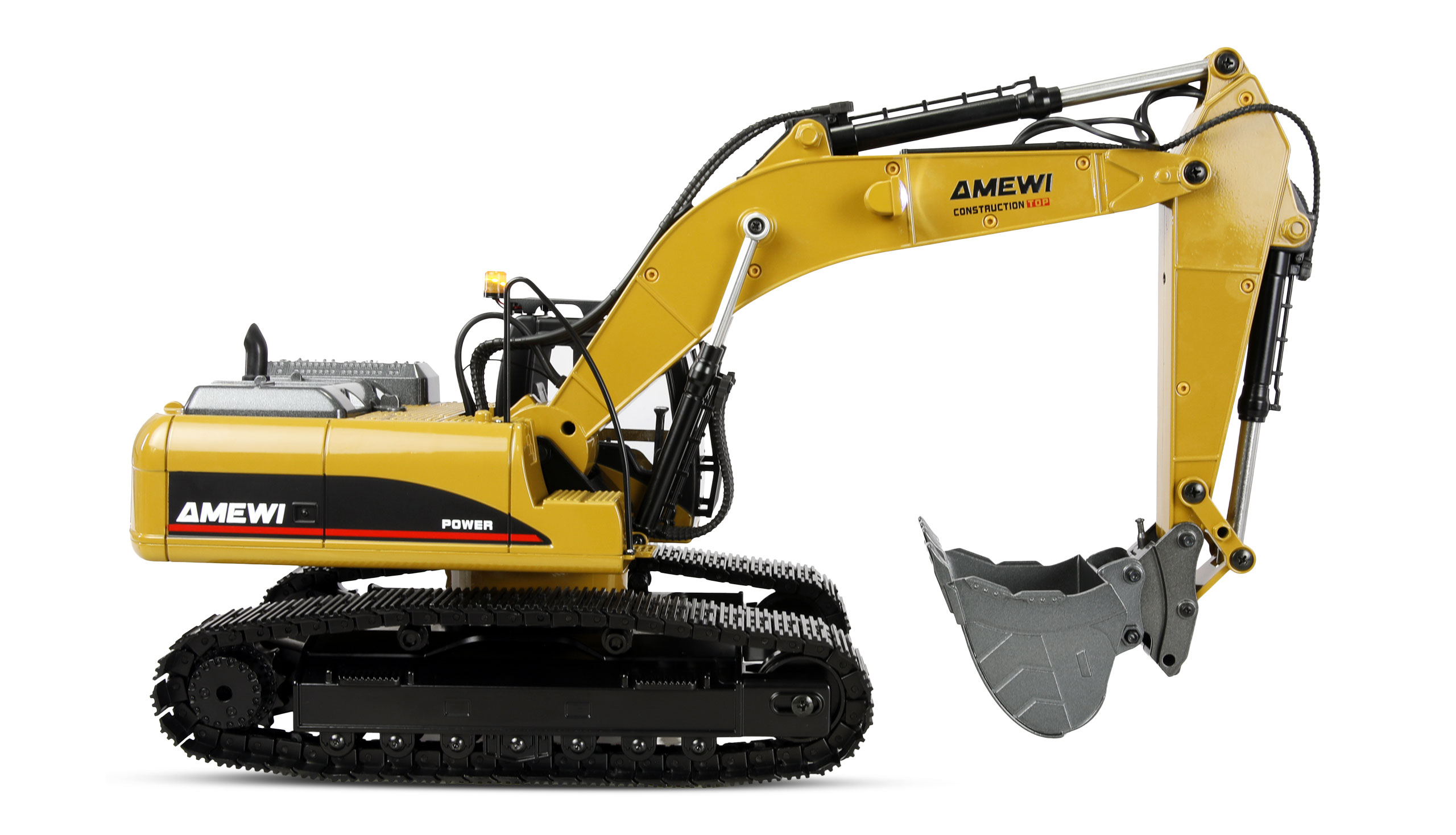 Amewi G705E Bagger Metall 1:14 RTR gelb 22732