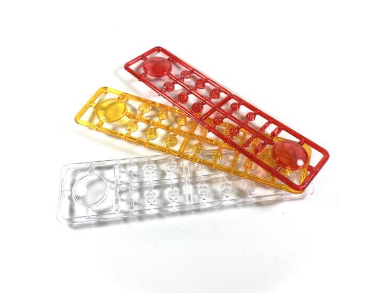 Absima Scheinwerferglas Set - CR3.4 LANDI 1230758