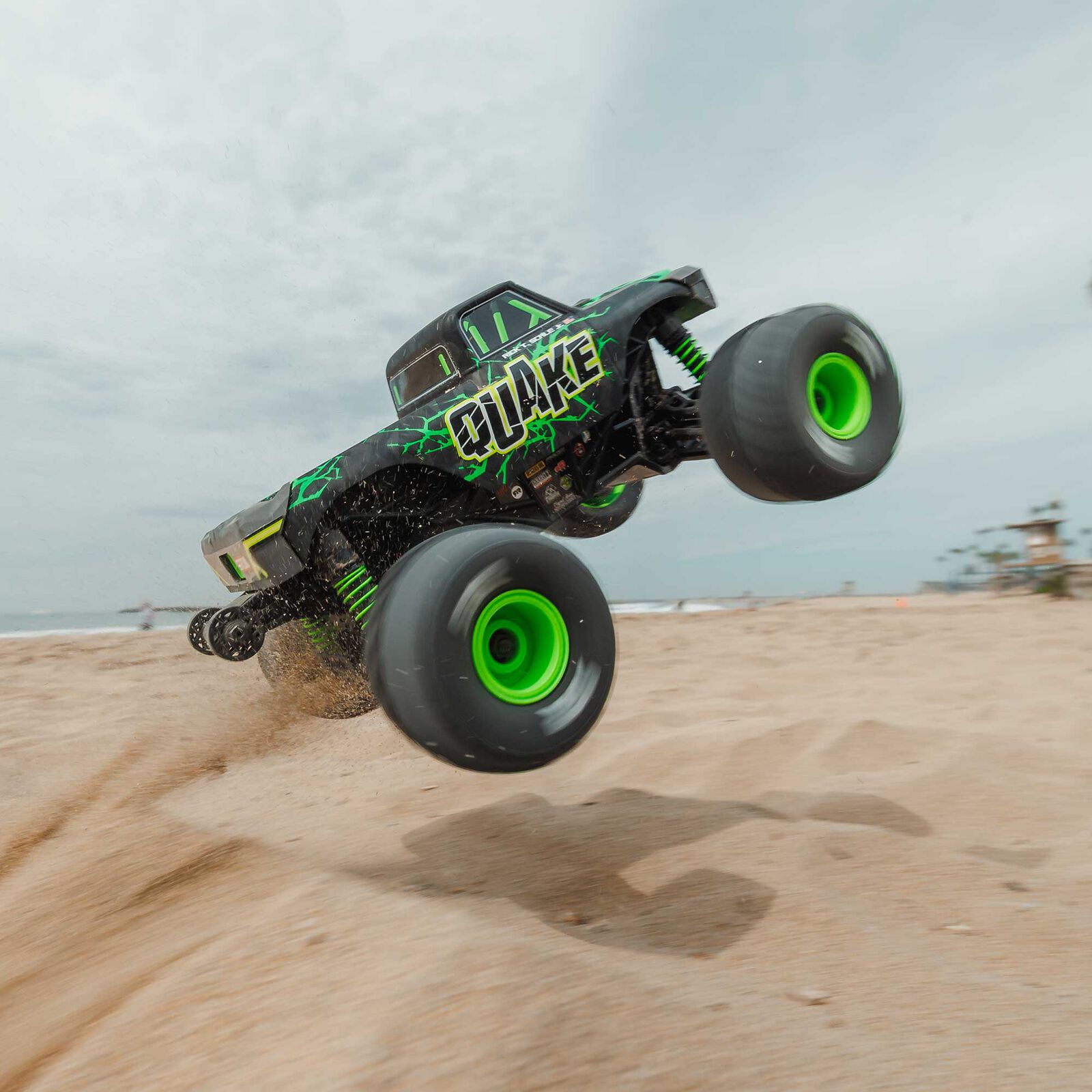 ARRMA QUAKE GROM 4X4 Grün RTR Brushed Monster Truck (Battery&Charger Included) - Abbildung 8