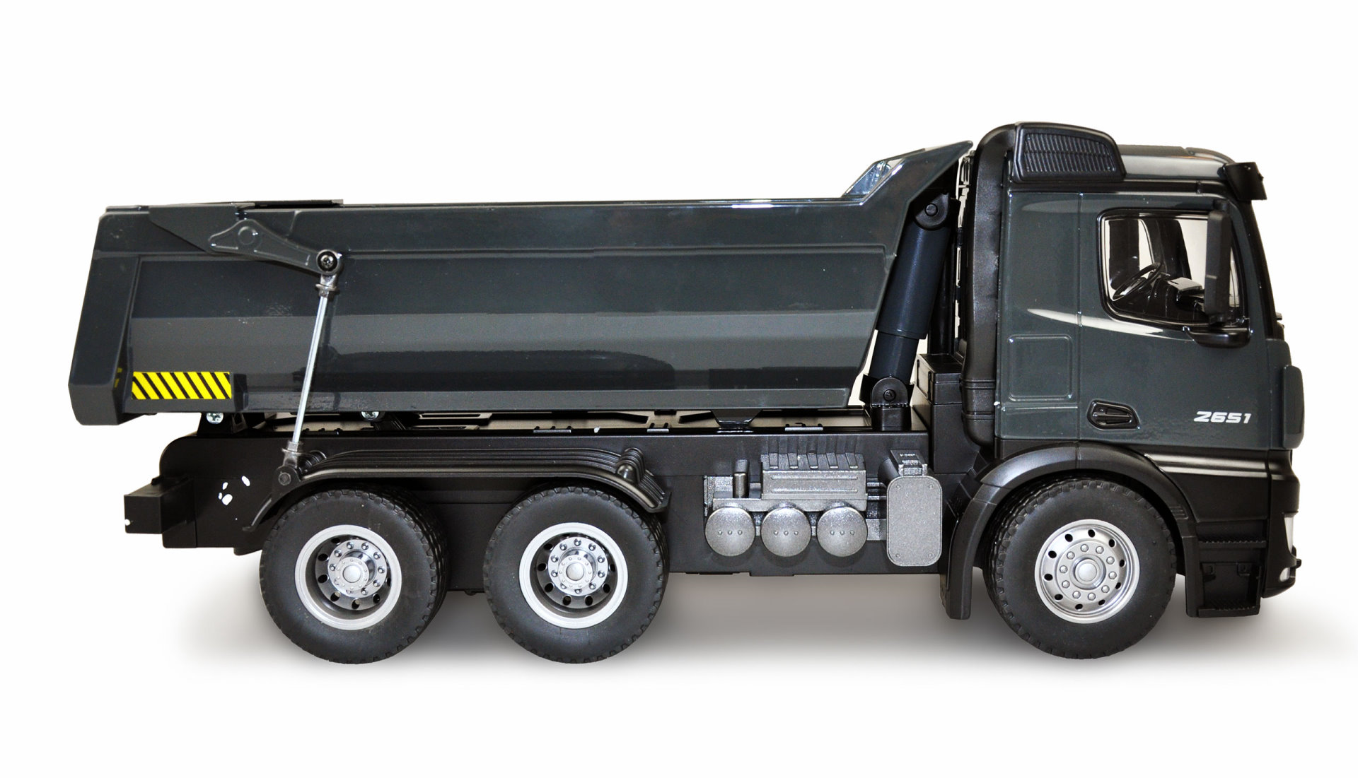 Amewi Mercedes Benz Arocs LKW Kipper PRO V2 Metall 2,4GHz RTR grau 22504 - Abbildung 2