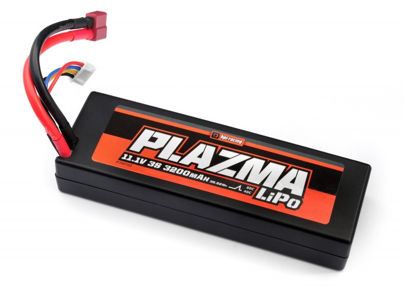 HPI Plazma 11.1V 3200mAh 40C LiPo Akku Pack (Hardcase) 160162