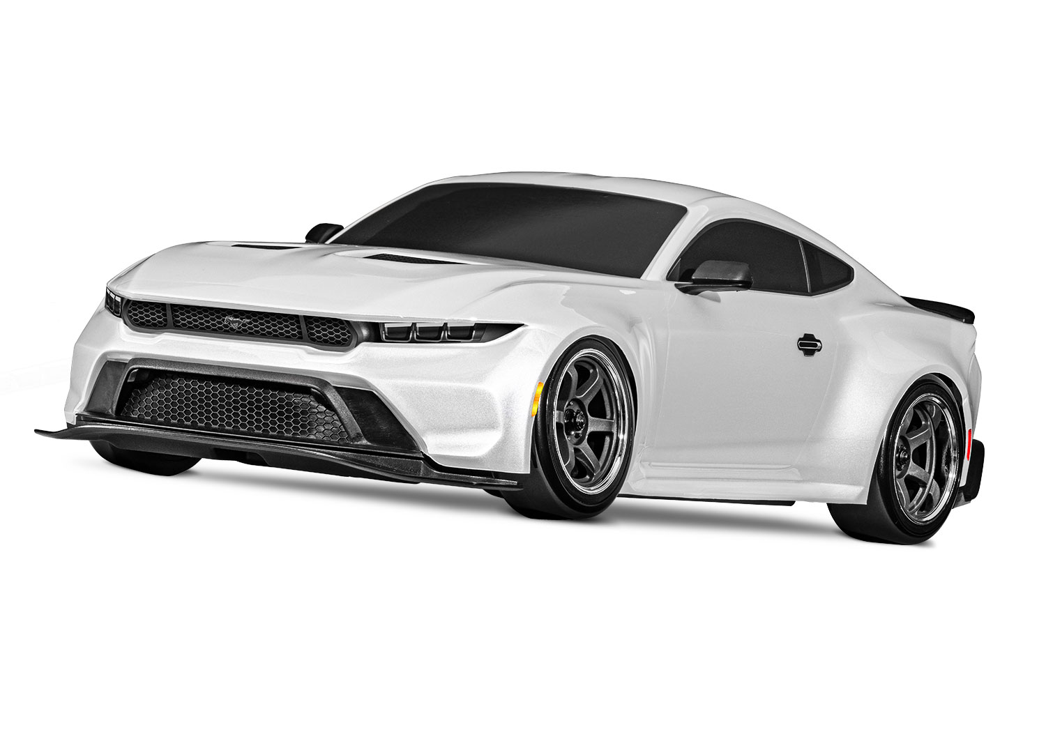 Traxxas 4-TEC Ford Mustang weiß 1/10 Drift RTR Brushed ohne Akku und Ladegerät 105237-4-WHT - Abbildung 1