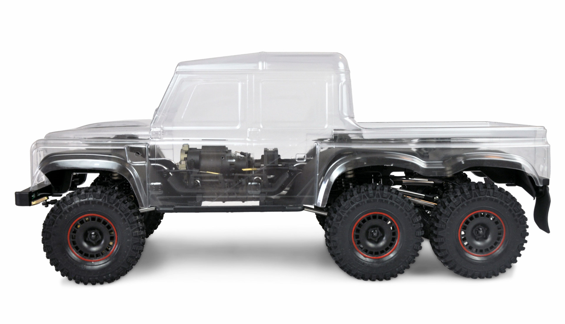 Amewi AMXRock RCX10.3R Scale Crawler 6x6 Pick-Up 1:10 Roller (pro Version) 22557
