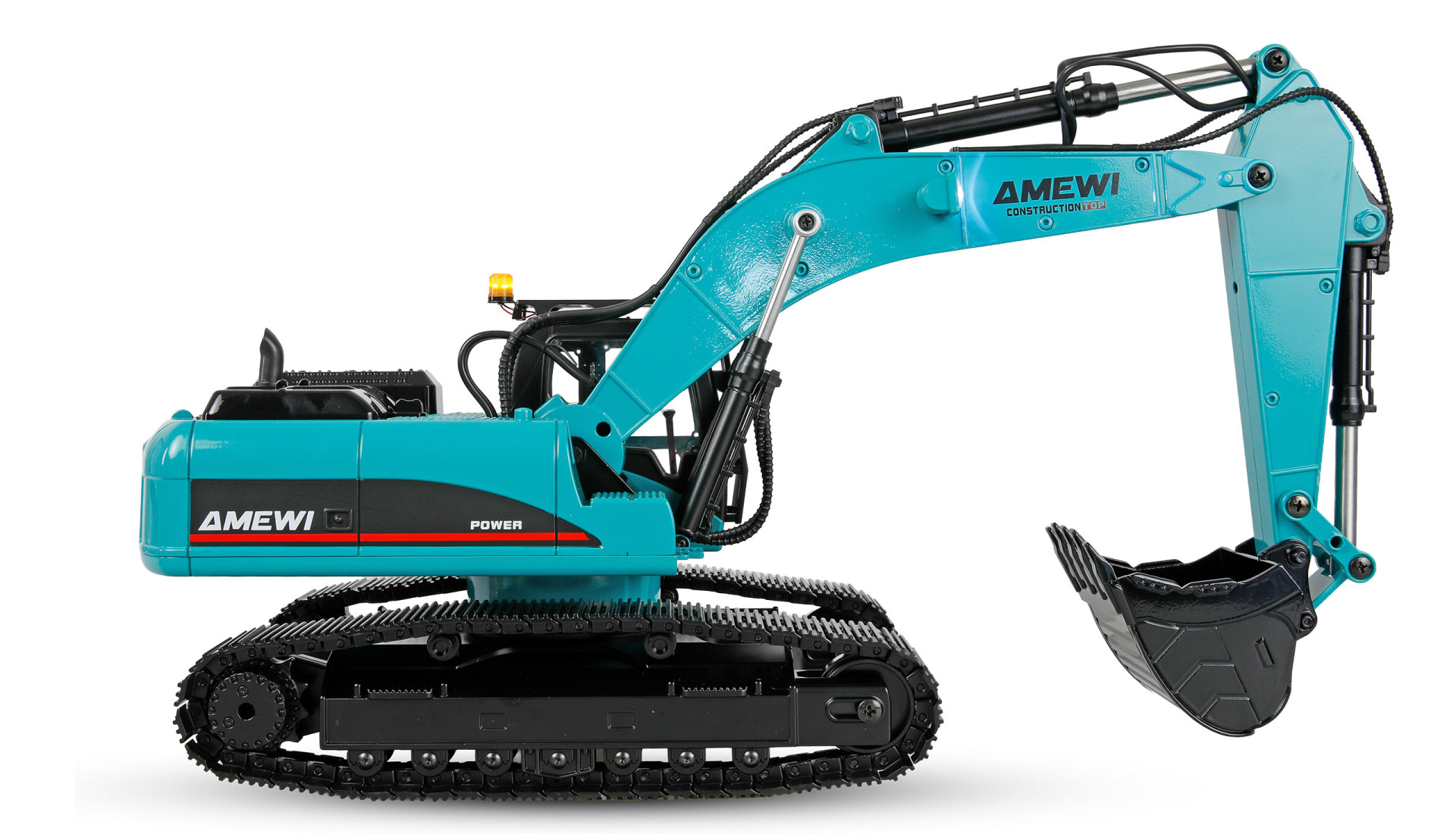 Amewi G705E Bagger Metall 1:14 RTR petrol 22748 - Abbildung 3