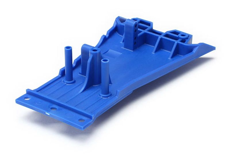 Traxxas Chassis-Teil unten LCG blau 5831A