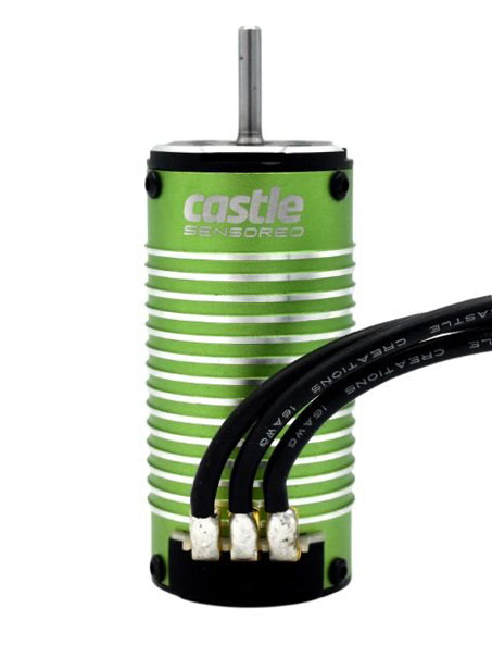 Castle Brushless Motor Sensor Inrunner 4-Pole 1010-4400KV 2-4S 1/16-1/14 060-0098-00