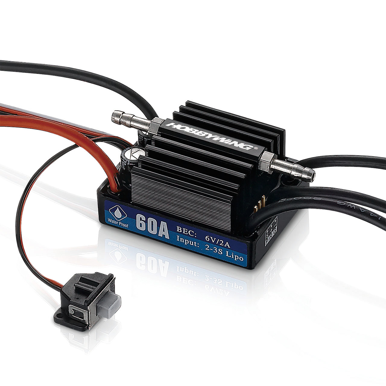 Hobbywing Seaking 60A V3 2-3s ESC Brushless Boot Regler 3A SBEC 30302200