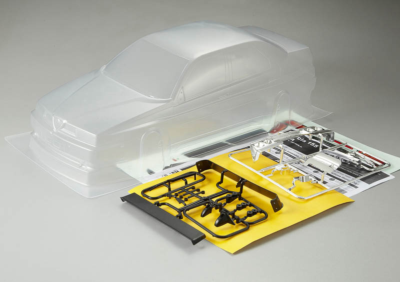 KB48472 Alfa Rome 155 GTA Karosserie unlackiert 195mm Kit