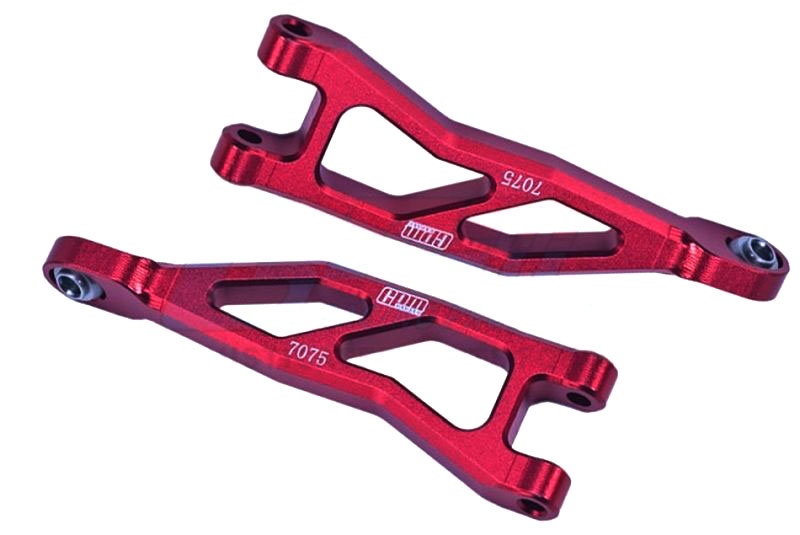 GPM Querlenker 7075-T6 Aluminium hinten oben rot (2) für ARRMA 1/18 Granite 4WD MGG057R