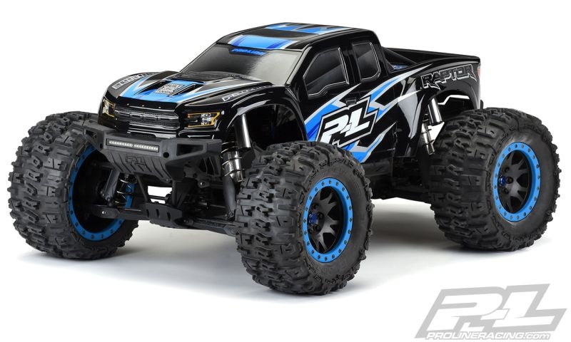 Pro-Line Ford F-150 Raptor Karo schwarz Pre-Cut TRX XMAXX 3482-18 - Abbildung 1