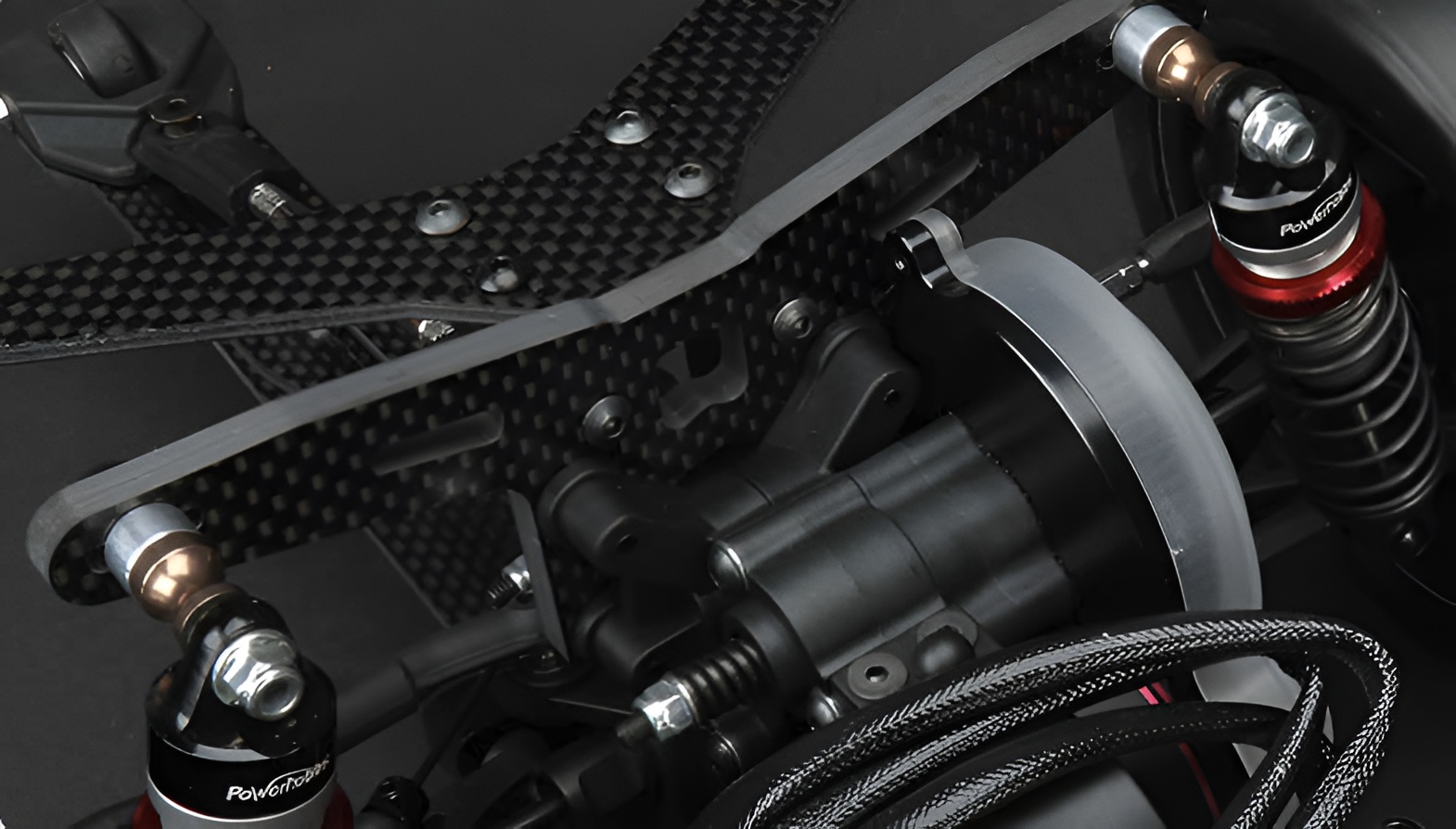 Kyosho Veko Eliminator Charger 1:10 Drag Racing Carbon RTR VK0001-DG - Abbildung 5