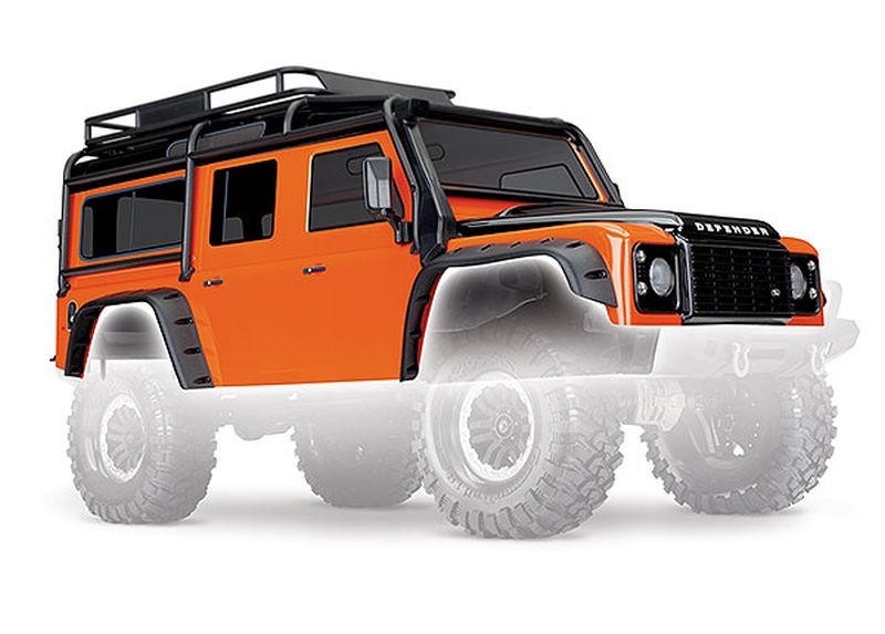 Karo, Land Rover Defender, Adventure-Edition orange/schwarz 8011A - Abbildung 1