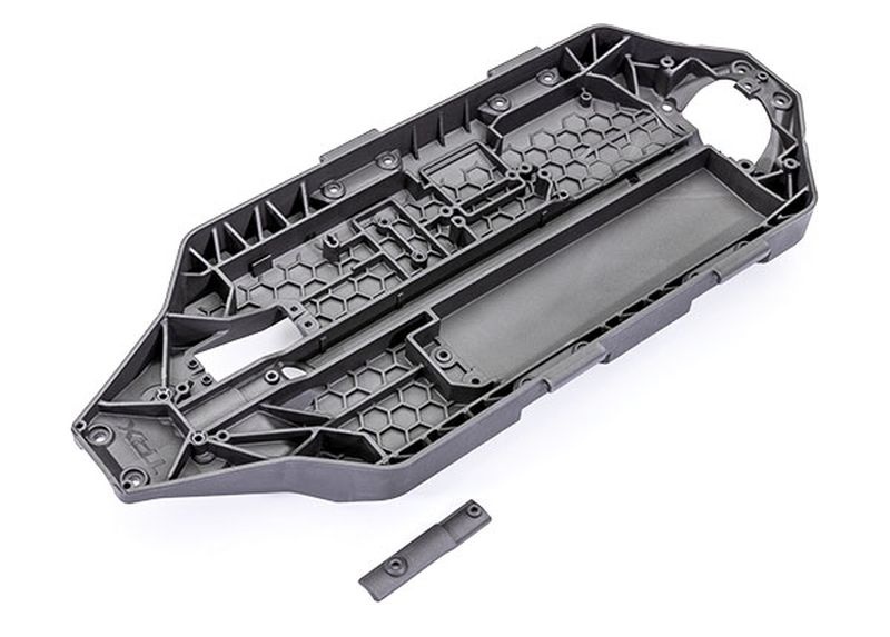 Traxxas Chassis, Adapter & Zentral-Kardan-Abeckung Raptor R 4x4 10122