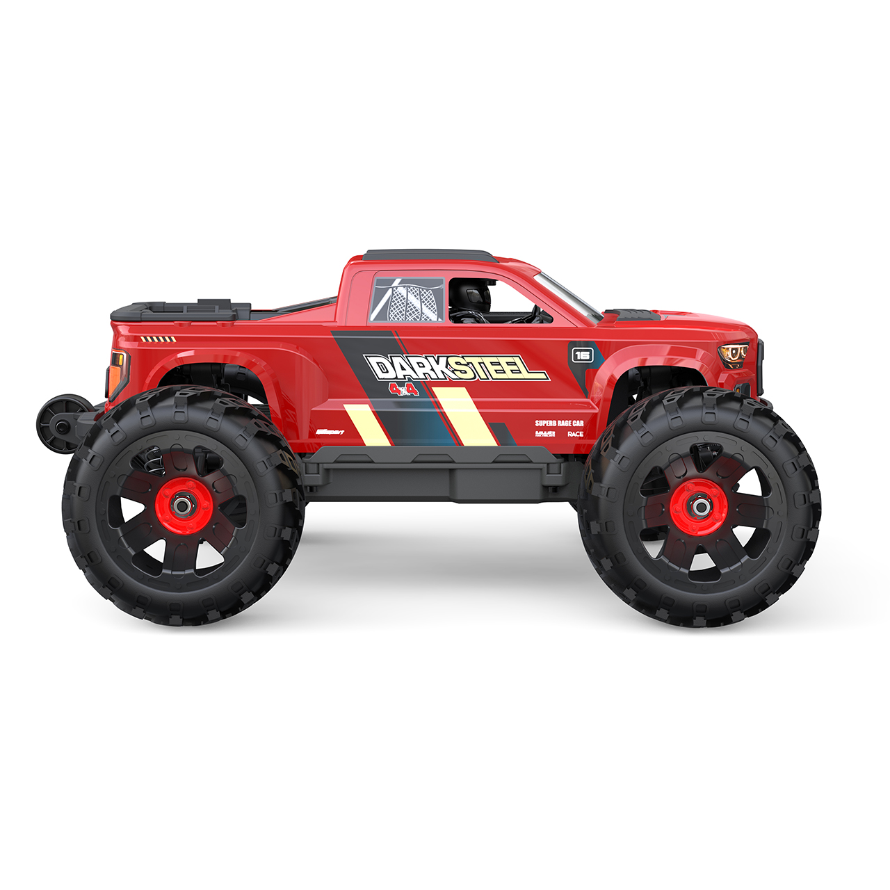 UDI RC Snowclaw Monster Truck Pro Brushless 1/16 Rot - Abbildung 3