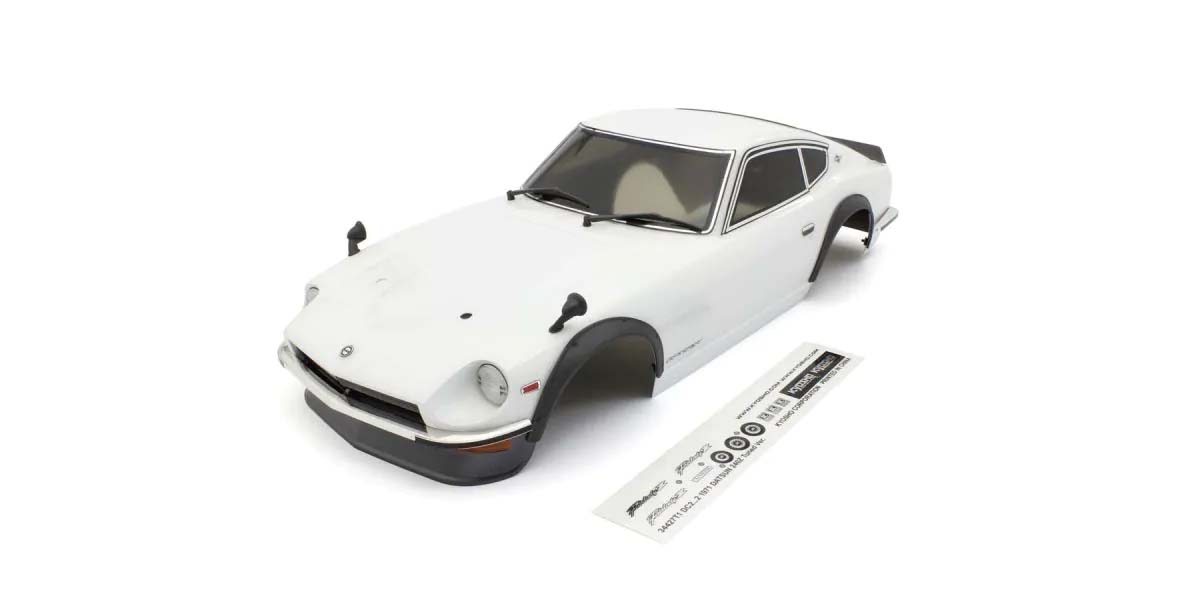 Kyosho Karosserie Fazer 1:10 FZ02S Datsun 240Z 1971 Tuned Ver - Weiss FAB611WH