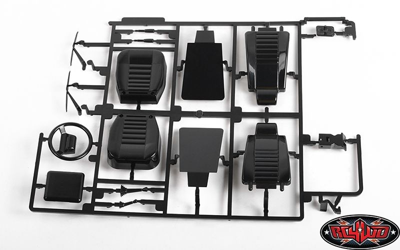 RC4WD 2015 Land Rover Defender D90 Interior/Dash+Door Panels Z-B0230
