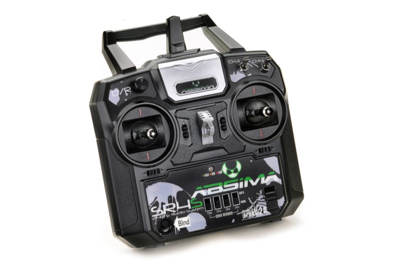 Absima 4-Kanal Stick Fernsteuerung SR4S 2.4GHz inkl. Empfänger 2000022