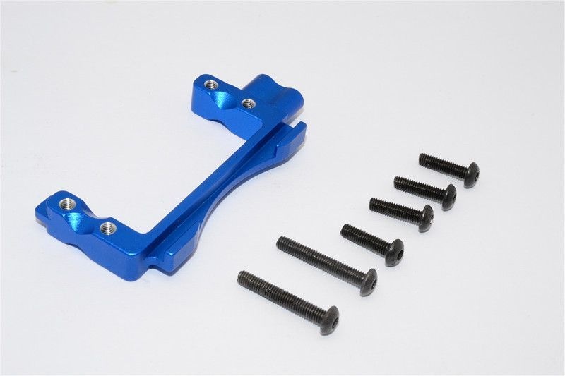 GPM Alu Servobefestigung blau Tamiya MF01X MF024B