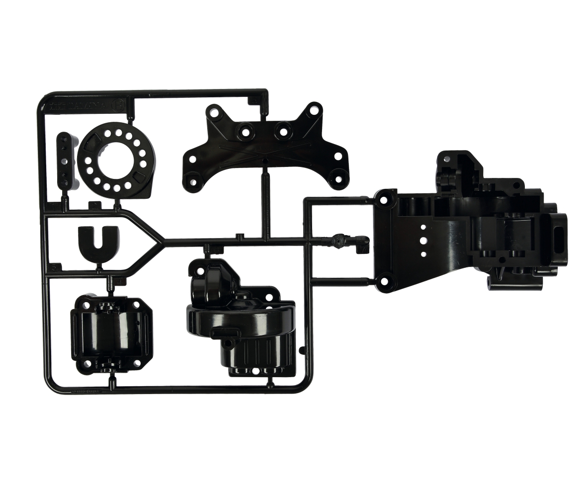 Tamiya 05575 TA-01/02 B-Teile Getr.-Geh. hinten schw. 300005575