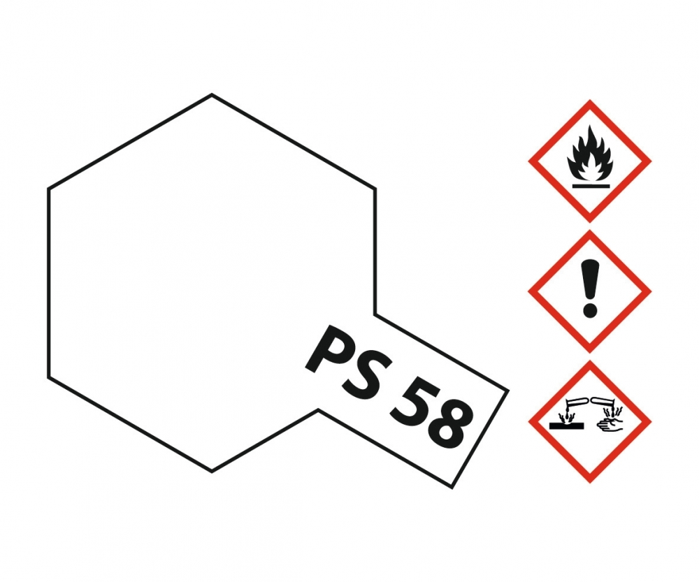 Tamiya Color Lexan Spray Farbe PS-58 Perleffekt Klarlack PS58 Pearl Effect 100ml 300086058
