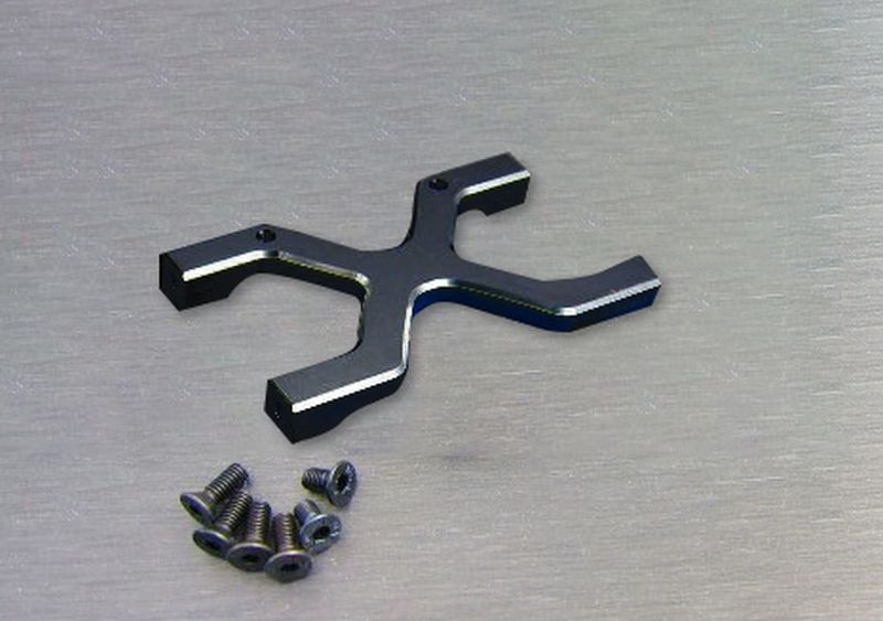 SAMIX Chassis H-Strebe schwarz hinten für Element RC Enduro END-6027