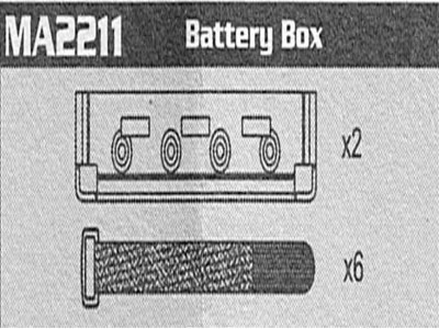 Amewi MA2211 Battery Box Raptor MA2211