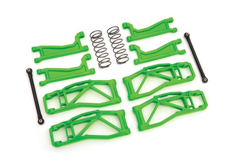 Traxxas Querlenker-Set WideMaxx grün Querlenker, Spurstangen +Feder 8995G