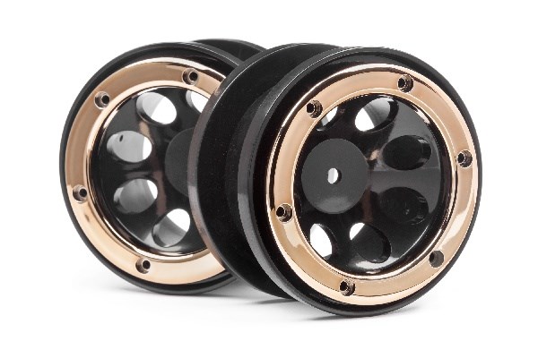 Maverick Felgen mit goldenen Beadlocks (2St) MV25065