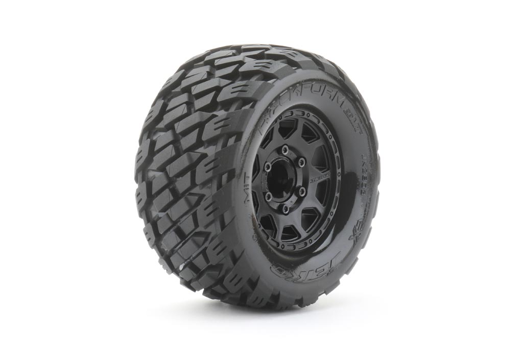 Jetko Extreme Tyre MT Rockform on Arma Granit Black Rims JK2803CBARM