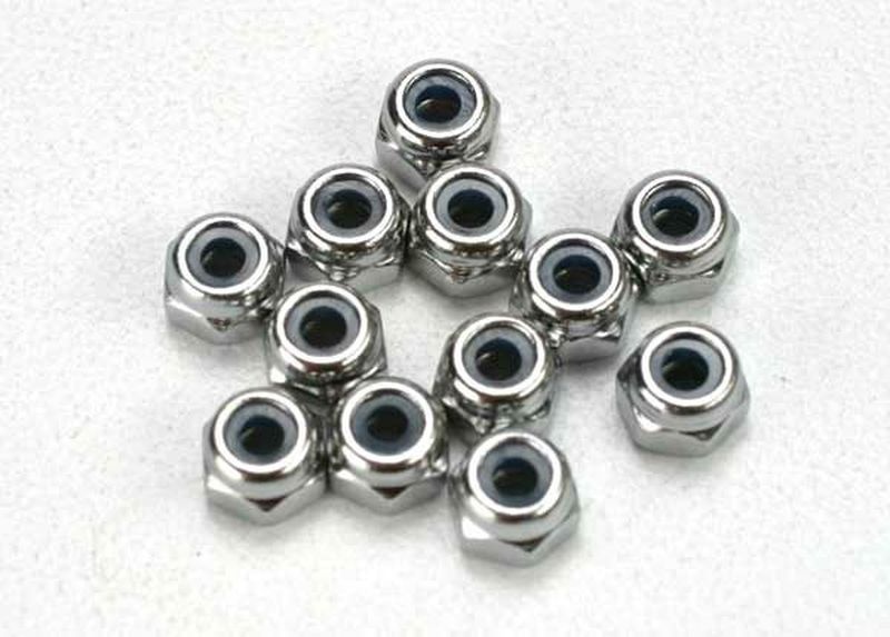 Traxxas 2,5mm Nylon Stopmuttern (12) 5158