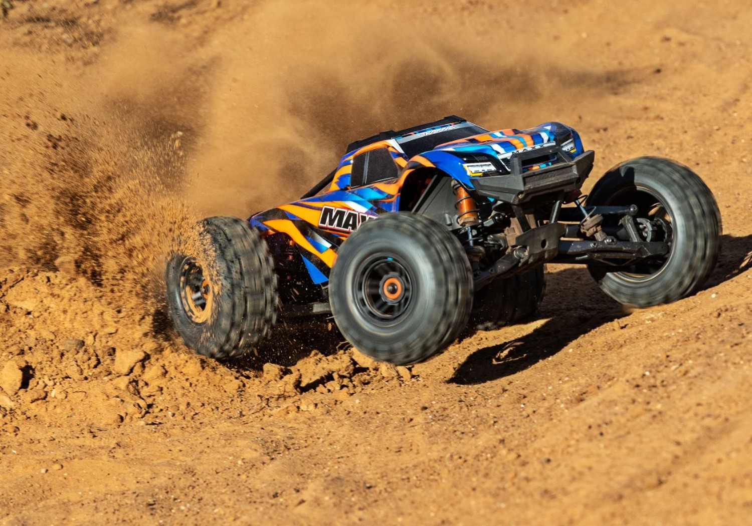 Traxxas Wide MAXX 4x4 Blau RTR VXL-4S Brushless Monstertruck ohne Akku/Lader 89086-4 - Abbildung 8