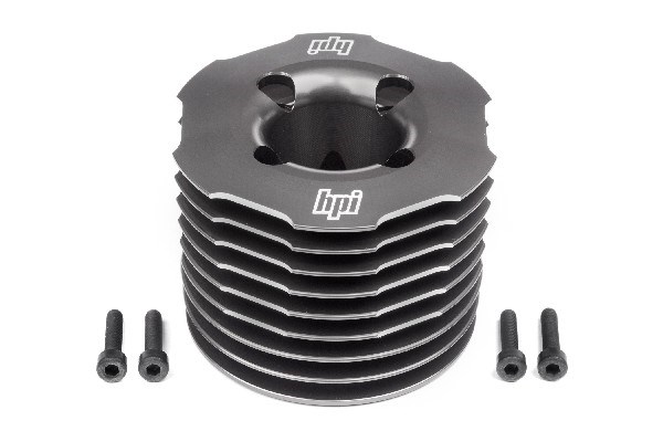 HPI ALUMINIUM KUEHLKOPF (GUNMETAL/F5.9) 117268