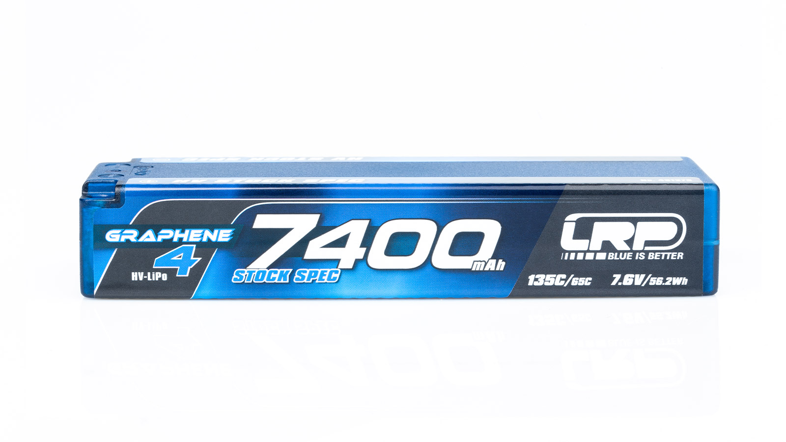 LRP HV Stock Spec GRAPHENE-4 7400mAh Hardcase Akku 7.6V LiPo 135C / 65C