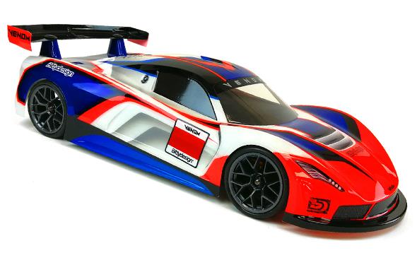 Bittydesign VENOM 1/10 GT clear body 190mm BDGT-190VNM