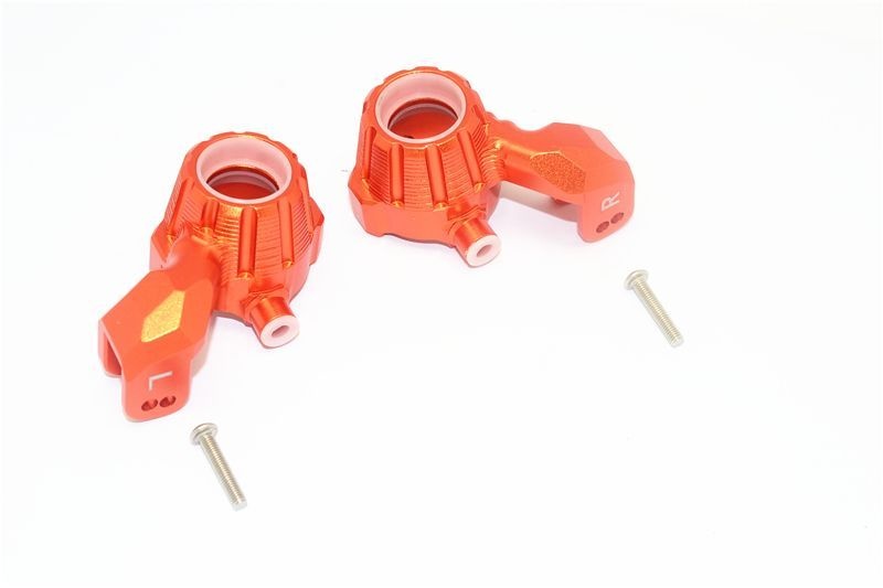 GPM Alu Lenkhebel vorn orange Traxxas MAXX