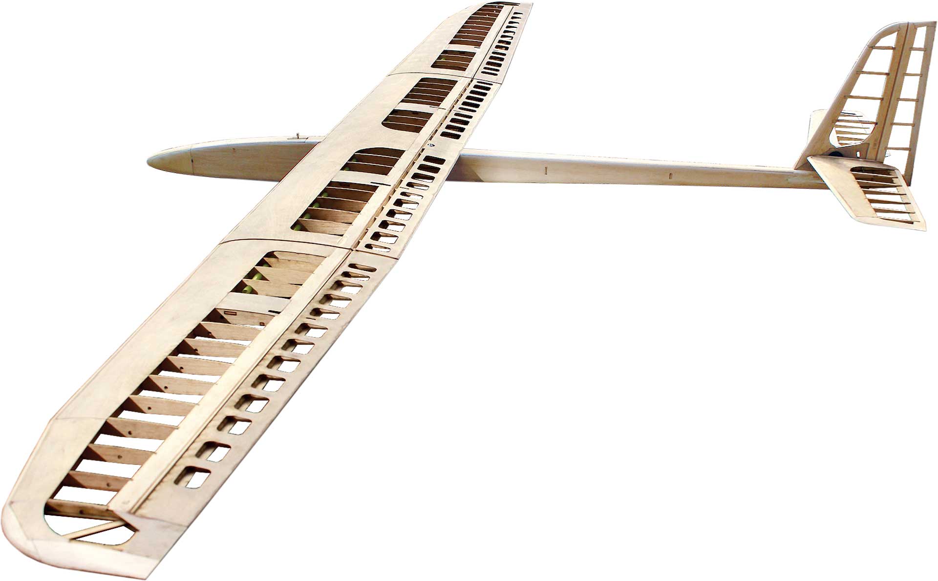 Robbe Slider Q High Performance 4-Klappen Segelflugmodell, Sperrholz/Balsa-Holzbausatz  "Made in Austria" 2688