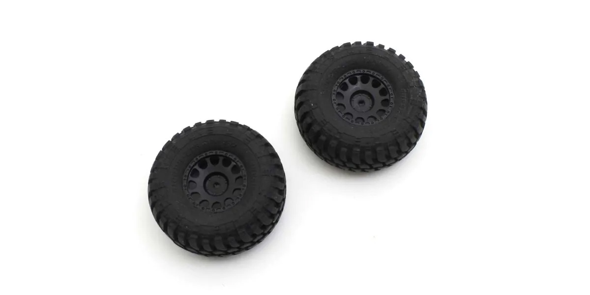 Kyosho Verklebte Reifen (2) Interco Tyres Mini-Z 4X4 MX01 MXTH003