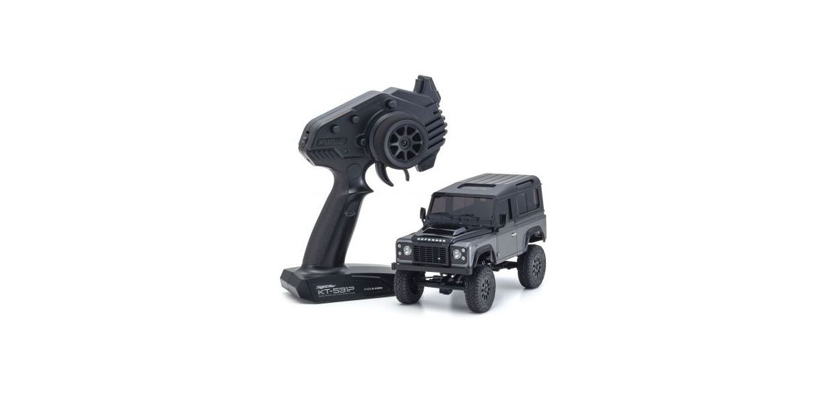Kyosho Mini-Z 4X4 MX-01 Land-Rover Defender Autobiography G-BK (KT531P) 32526GM - Abbildung 3