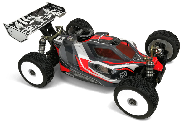 Bittydesign Body VISION 1/8 Buggy Kyosho MP10 Clear Pre-cut BDVIS-KYOMP10