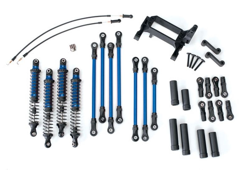TRX-4 Long Arm Lift Kit komplett blau 8140X